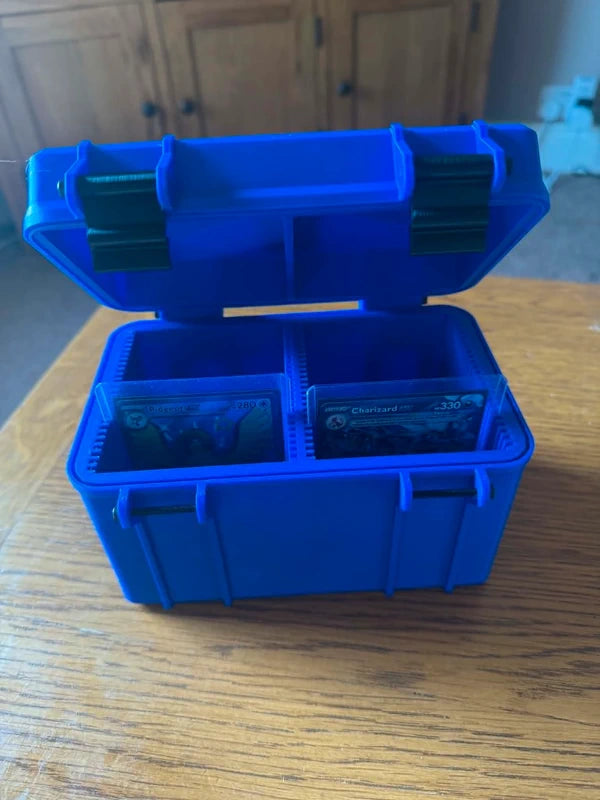 Pokemon Lucario TCG Toploader (50s) Storage Box