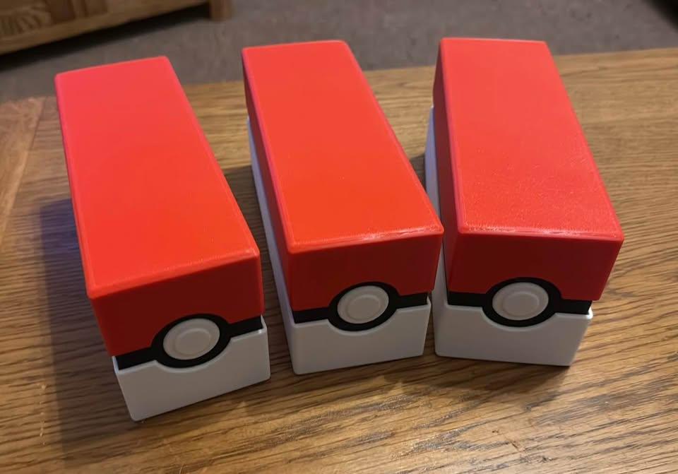 Pokémon storage XXL Box 3D Printed Holds Over 300 Cards ( 1 Per Purchase)