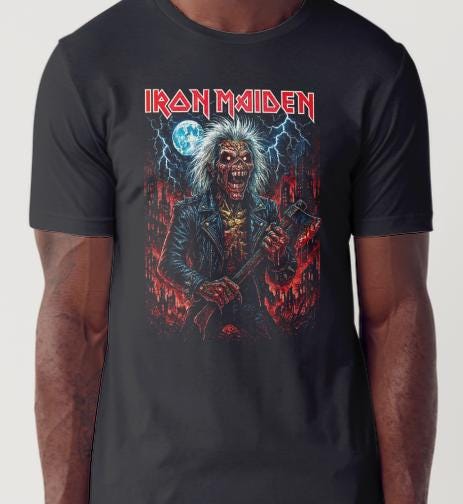 Iron Maiden Custom Printed Hoodies (Size Available S - 4XL)