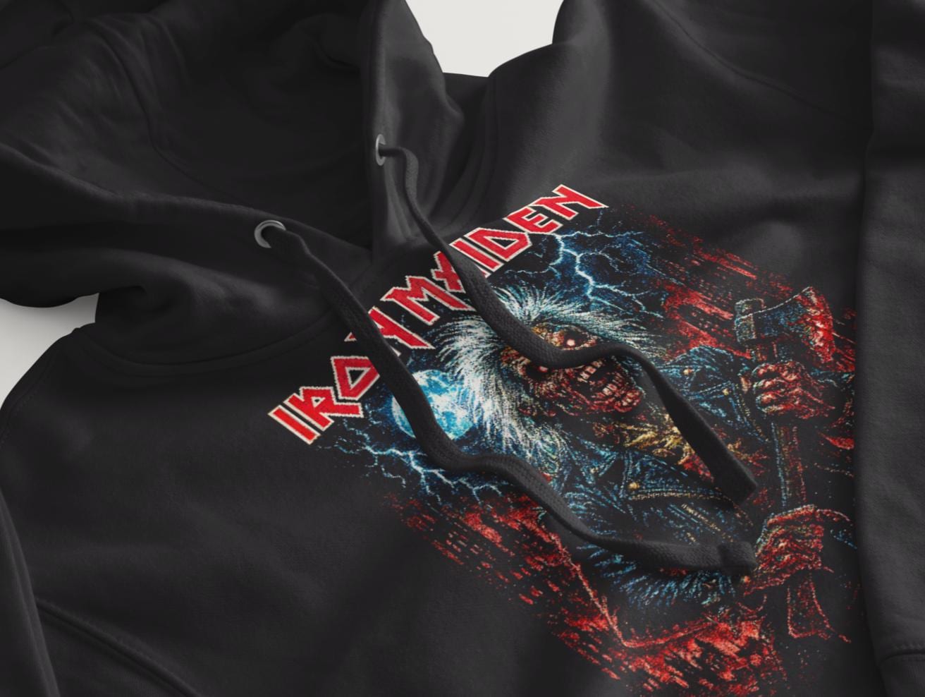 Iron Maiden Custom Printed Hoodies (Size Available S - 4XL)