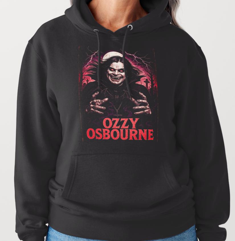 Ozzy Osborne Themed Custom Printed T-Shirt / Hoodies (Size Available S - 4XL)