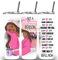 Im Not Morning Person 20oz Custom Printed Tumbler
