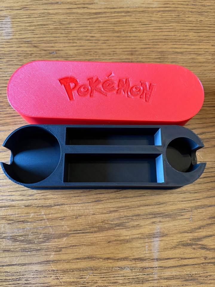 Pokemon TCG Dice and Accessories Box 3D Printed (1 Per Purchased)