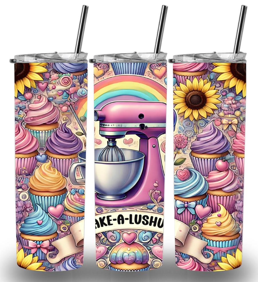 Baking Themed 20oz Custom Printed Tumbler