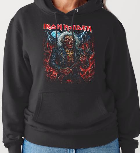 Iron Maiden Custom Printed Hoodies (Size Available S - 4XL)