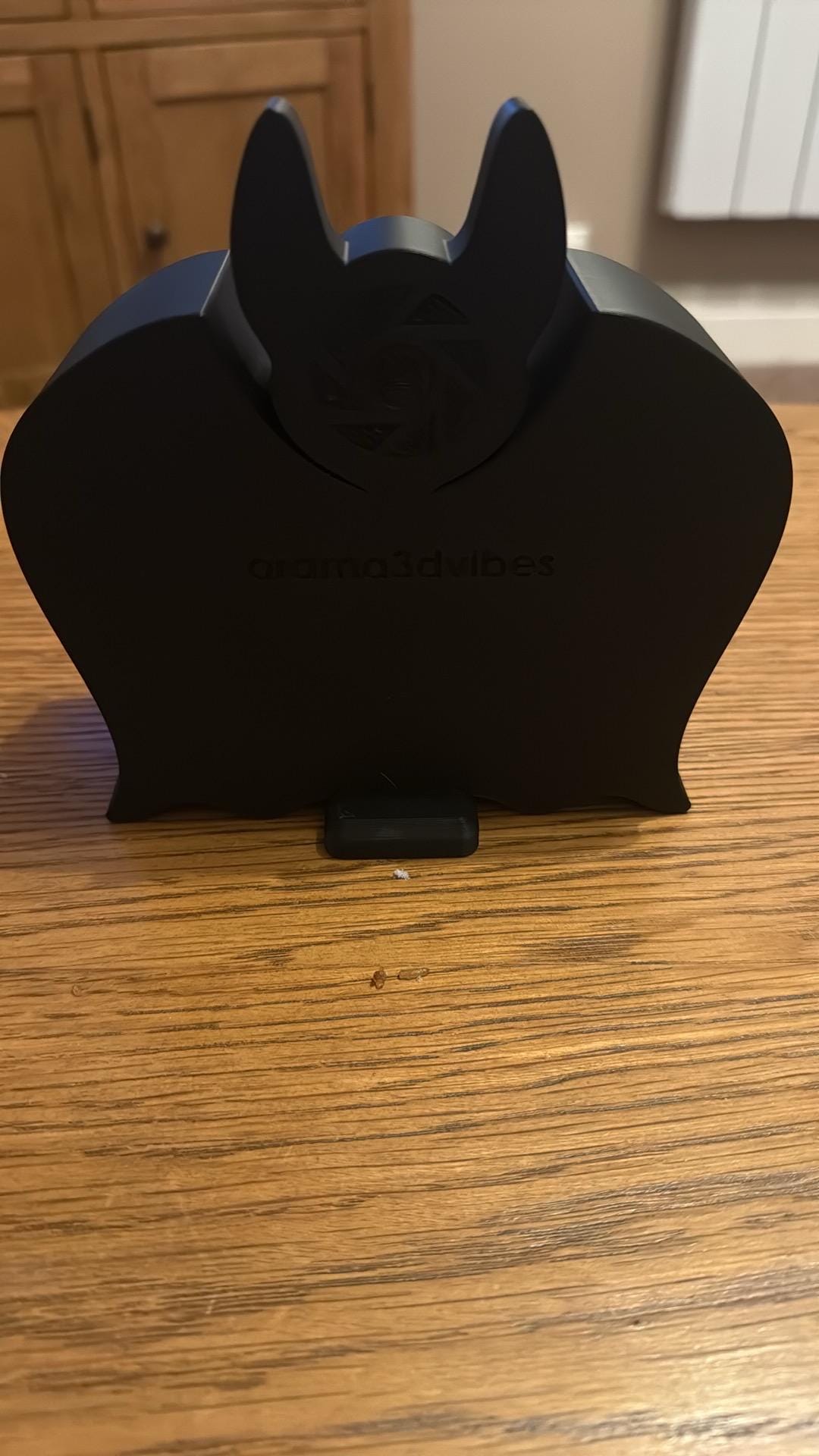 Horror Bat Themed jewellery box unique (15cm H x 16.5cm W 5cm)