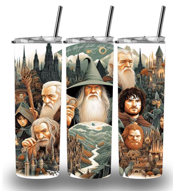 The Lord Of Rings 20oz Custom Printed Tumbler