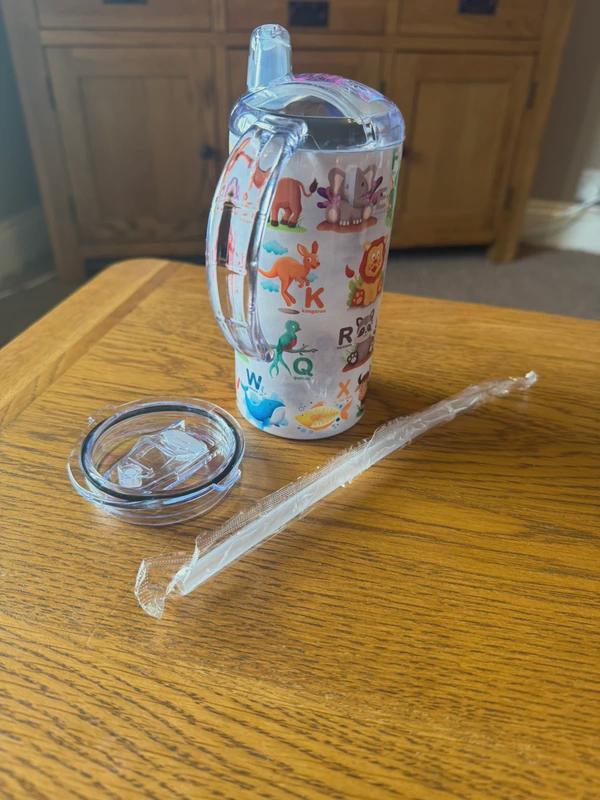 ABC’s Alphabet Animal Themed 12oz Printed Sippy / Training Cup