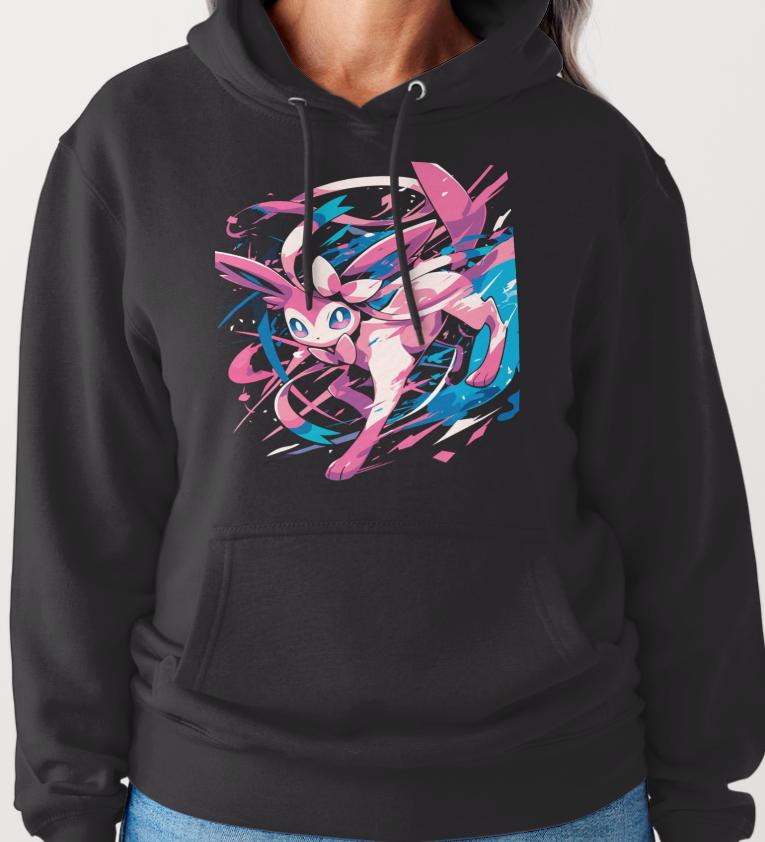 Pokemon Sylveon Custom Printed Hoodies (Size Available S - 4XL)