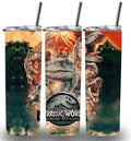 Jurassic World 20oz Custom Printed Tumbler