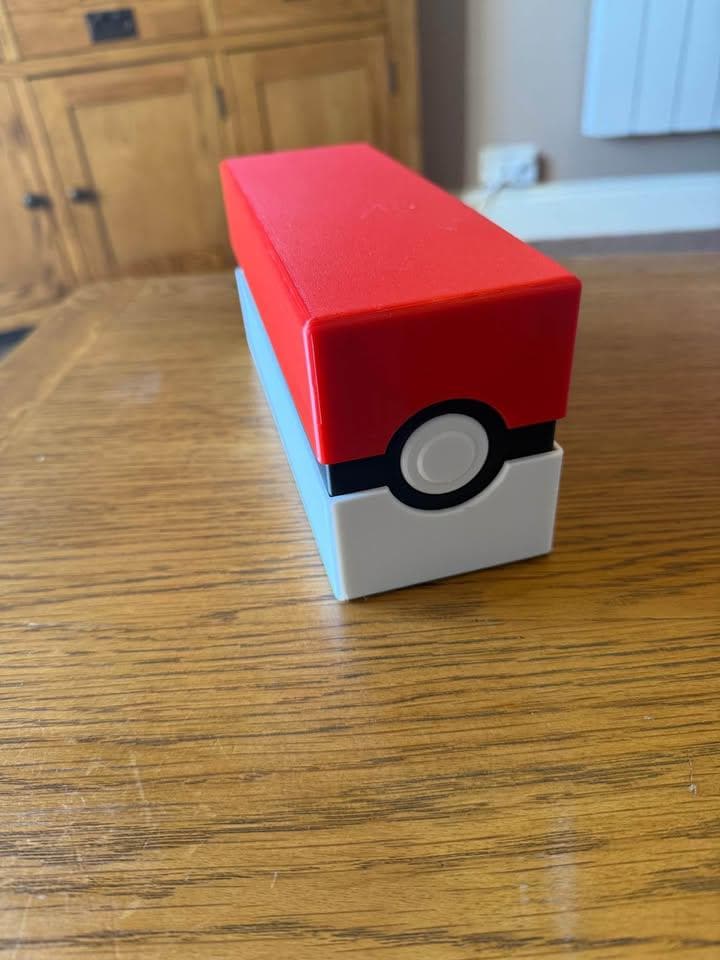 Pokémon storage XXL Box 3D Printed Holds Over 300 Cards ( 1 Per Purchase)