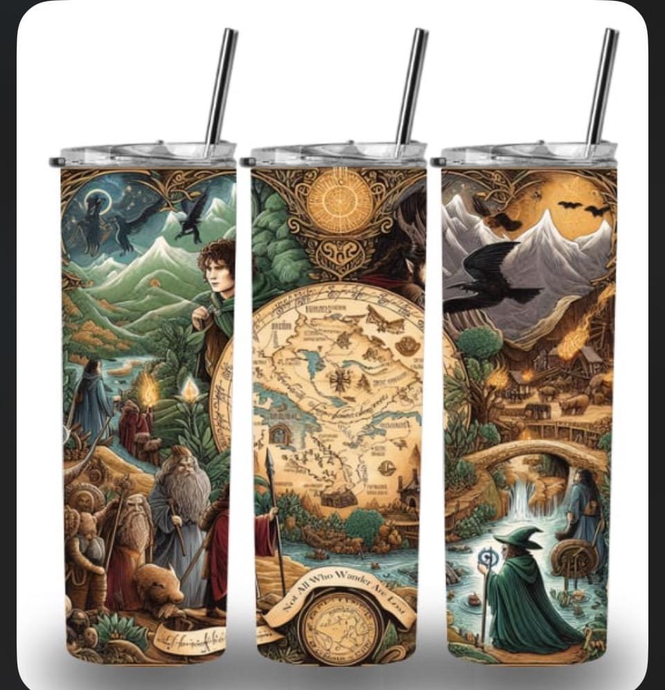 Lord of rings 20oz Custom Printed Tumbler