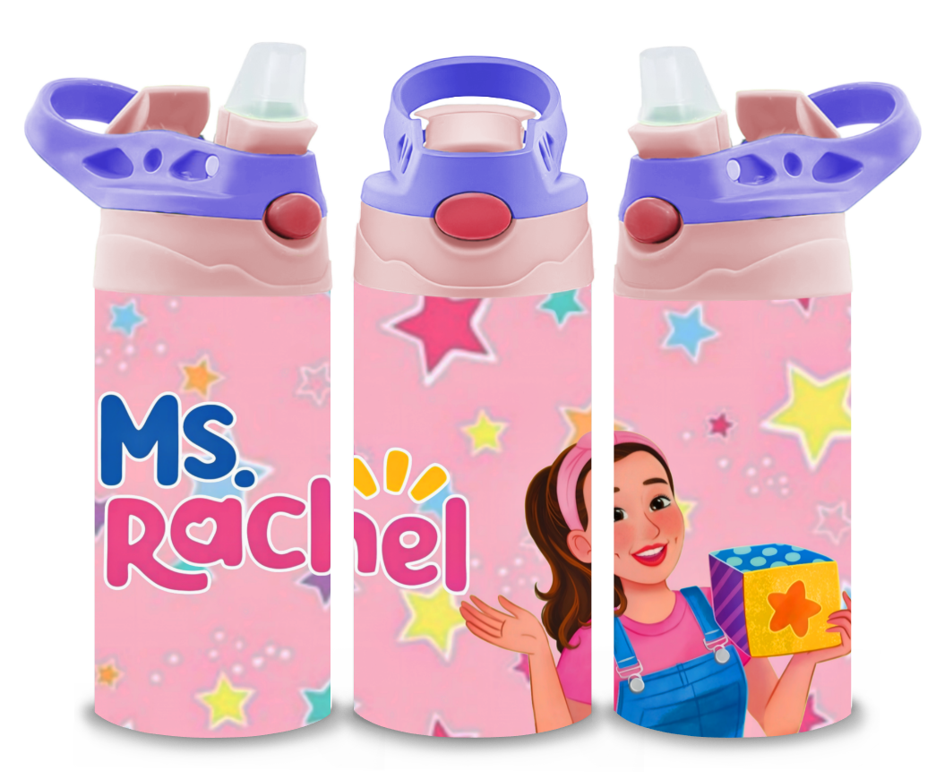 Ms Rachel Childrens Tumbler Cup With Silcone Sprout Sport Lid