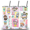 Labubu 20oz Custom Printed Tumbler