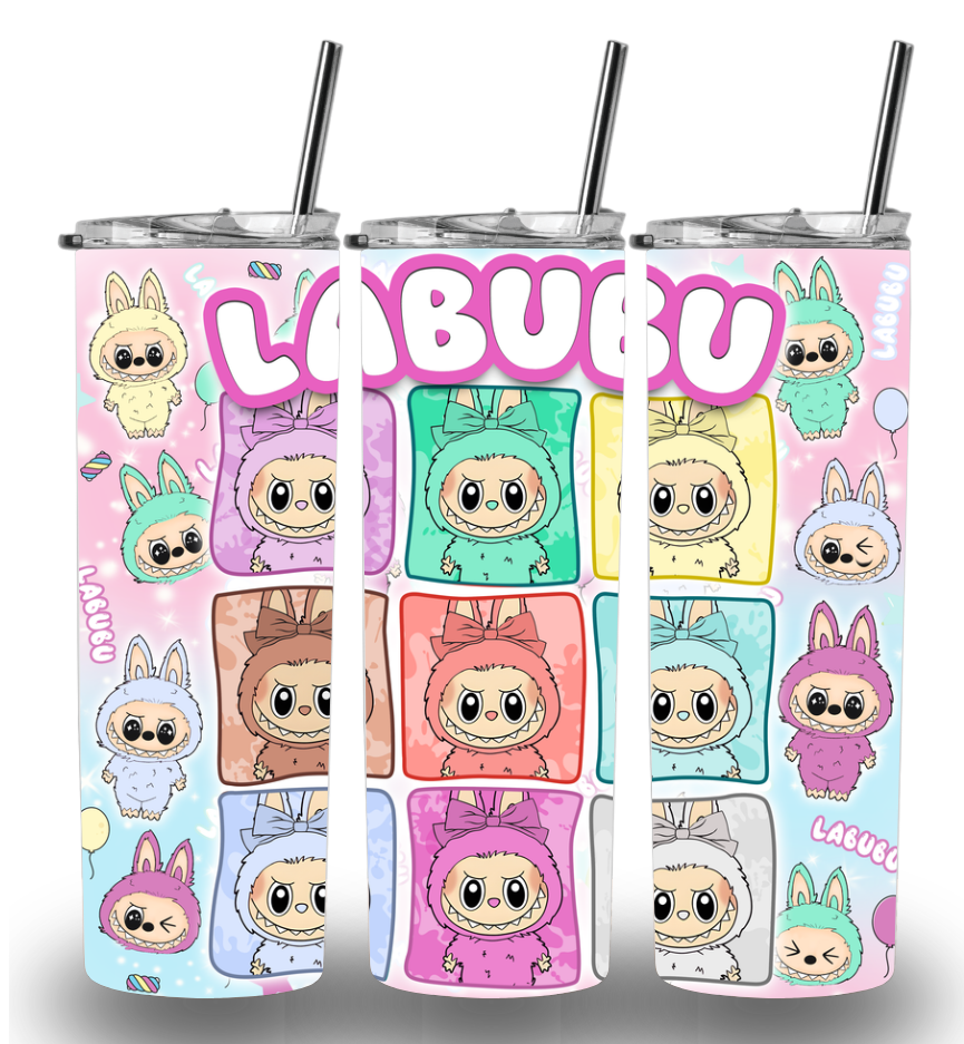 Labubu 20oz Custom Printed Tumbler