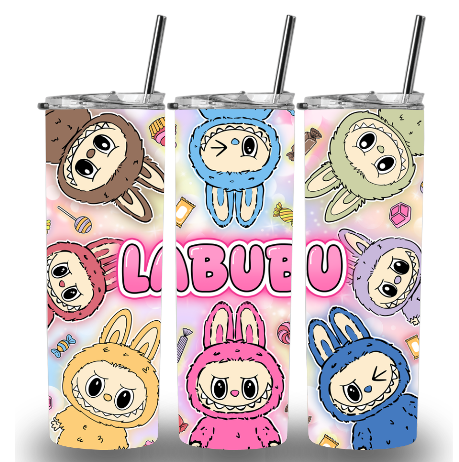 Labubu 20oz Custom Printed Tumbler