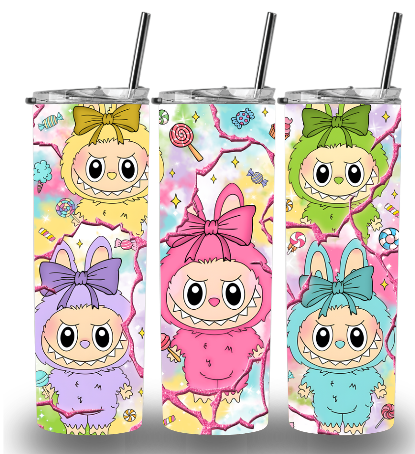 Labubu 20oz Custom Printed Tumbler