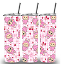 Labubu 20oz Custom Printed Tumbler
