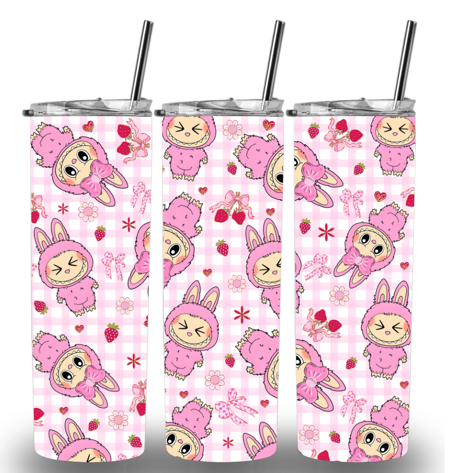Labubu 20oz Custom Printed Tumbler