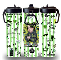 Billie Ellish 20oz Screw Lids Custom Printed Tumbler