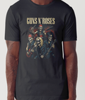 Guns N Roses Rock Bands Custom Printed T-shirt (Size Available XS - 4XL)