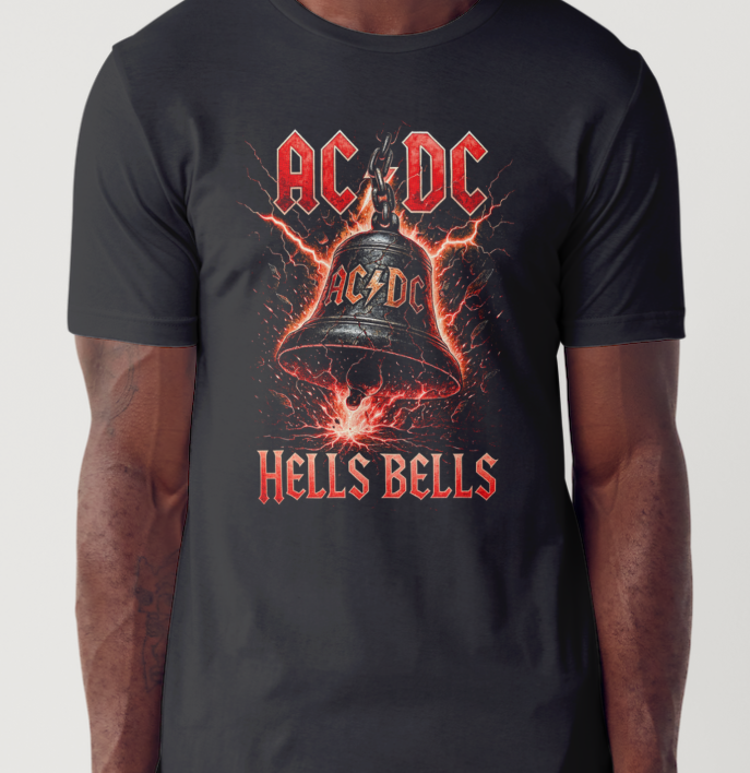 ACDC Custom Printed T-shirt (Size Available XS - 4XL)