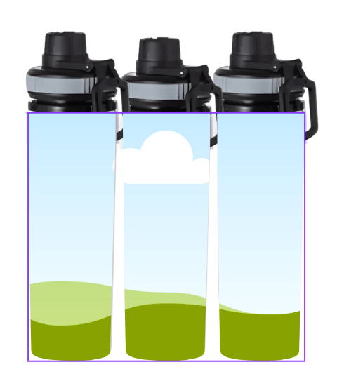 Custom Design Your Own 850ml ProAdventure Water Bottle (Cold Drinks Only) Bottle Drinkware Flasks Lid Outdoors