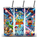 Toy Story 5 20oz Custom Printed Tumbler
