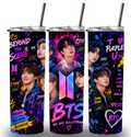 BTS Custom Printed Tumbler