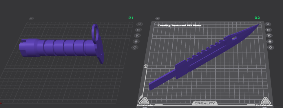 Leon Knife Custom 3D Print for Matt