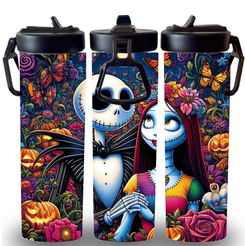 The Nightmare Before Christmas 20oz Screw Lids Custom Printed Tumbler