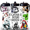 The Nightmare Before Christmas 20oz Screw Lids Custom Printed Tumbler