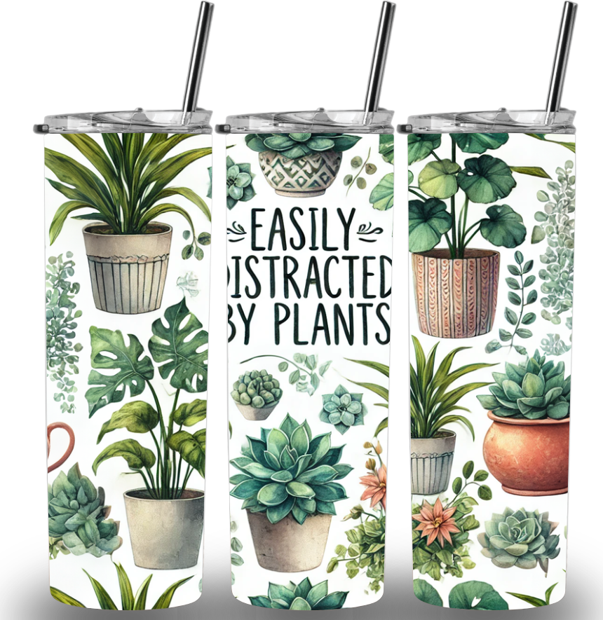 Plantas and Gardening Custom Printed Tumbler (Copy)