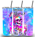 Skulls Themed Custom Printed Tumbler