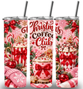 Christmas Themed Stainless Steel 20oz Custom Printed Tumbler
