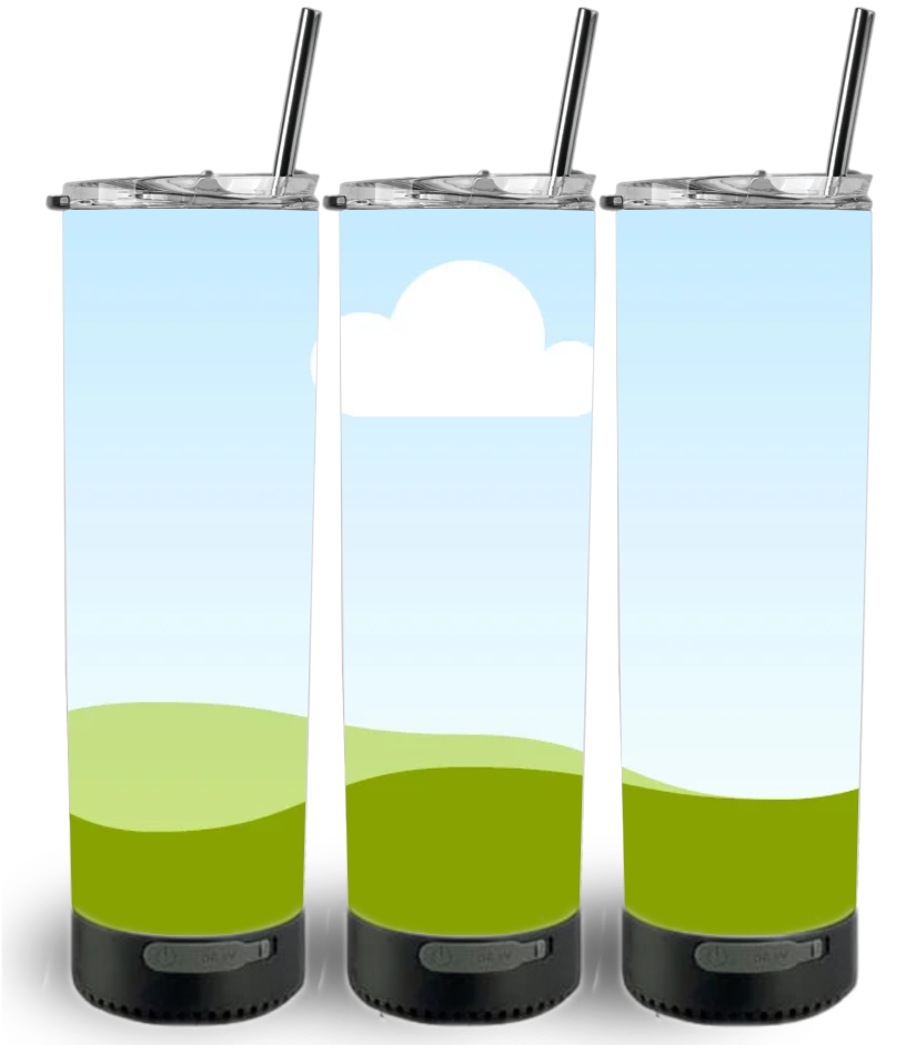 Custom Design Your Own 20oz Bluetooth Speaker Tumbler