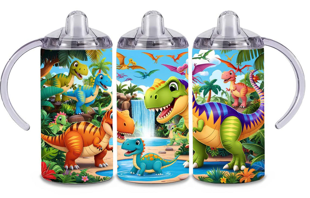 Dinosaurs Themed 12oz Printed Sippy / Training Cup