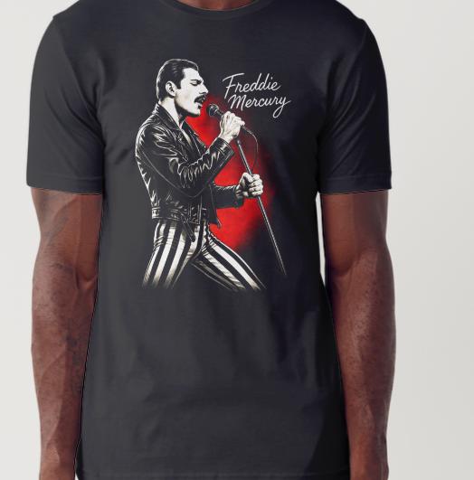 Freddy Rock Bands Custom Printed T-shirt (Size Available XS - 4XL)
