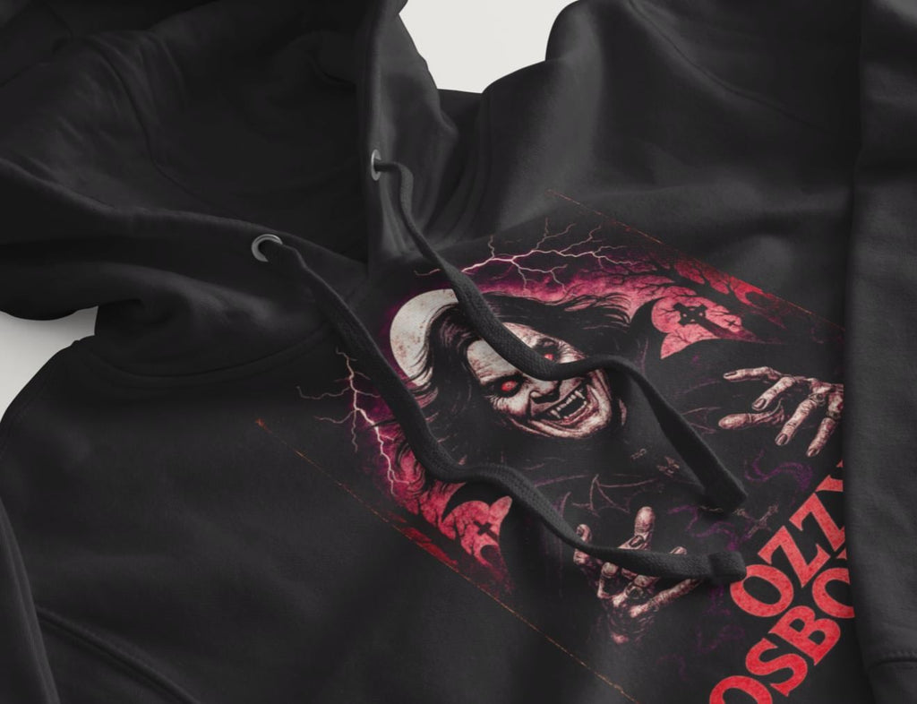 Ozzy Osborne Themed Custom Printed T-Shirt / Hoodies (Size Available S - 4XL)