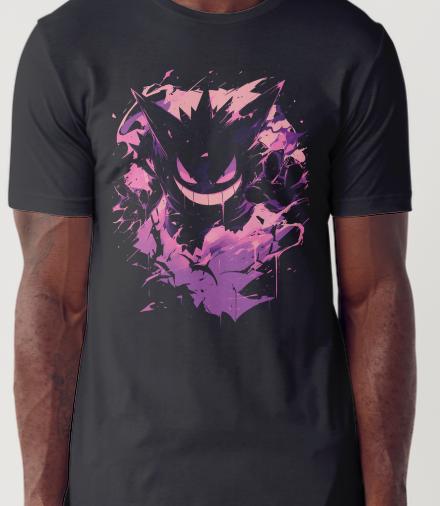 Pokemon Gengar Themed Custom Printed Hoodies (Size Available S - 4XL)