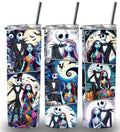 Nightmare before Christmas collage 20oz Custom Printed Tumbler