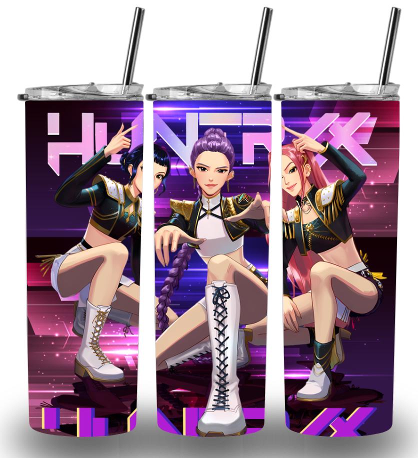 K-Pop Demon Hunters Music 20oz Custom Printed Tumbler