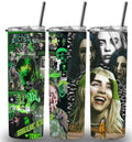 Billie Ellish Themed 20oz Custom Printed Tumbler