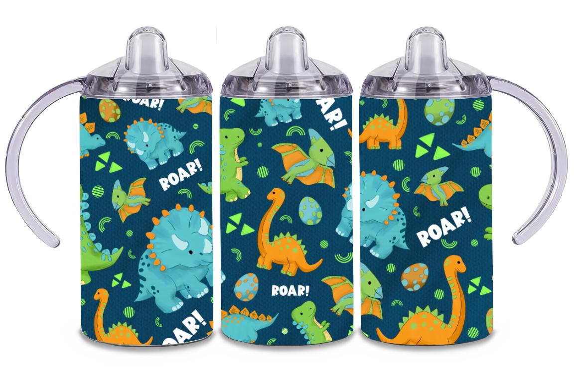 Dinosaurs Themed 12oz Printed Sippy / Training Cup