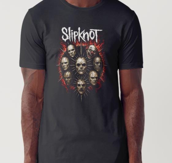 Slipknot Rock Bands Custom Printed T-shirt (Size Available XS - 4XL)
