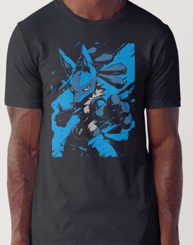Pokemon Lucario Custom Printed Hoodies (Size Available S - 4XL)