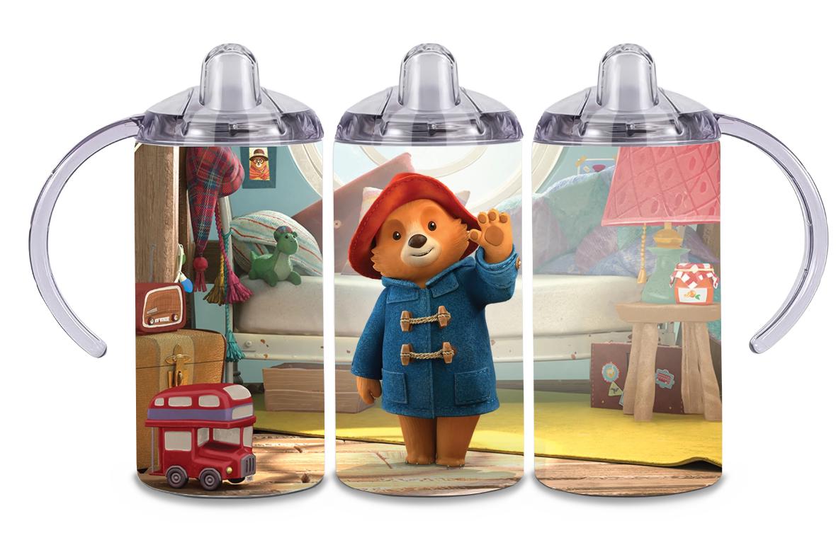 Bear Sippy Cup, 12oz Stainless Steel Training Cup