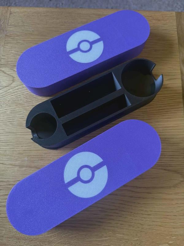 Pokemon TCG Dice and Accessories Box 3D Printed (1 Per Purchased)