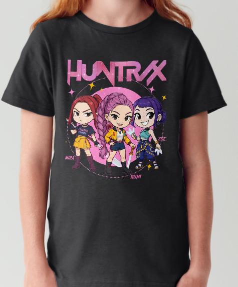 Kpop Themed Custom Printed T-shirt (Sizes: 3-15)