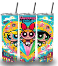 Powerpuff girls 20oz Custom Printed Tumbler